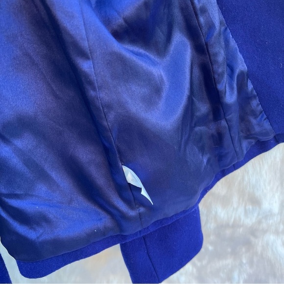 OLD NAVY Wool Blend Ruffle Collar Coat -
Royal Blue - Picture 10 of 17
